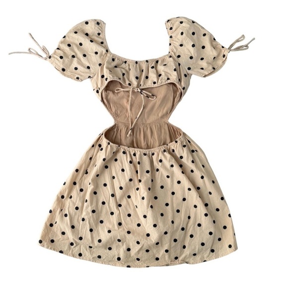 Hello Molly Cream Mini Dress - Picture 6 of 13